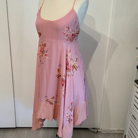 NWT FREE PEOPLE ASYMMETRICAL HEM DRESS M - Picture 3 of 9